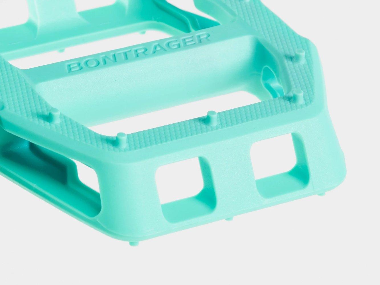 Bontrager Pedal Line Comp Flat Pedal Set - Liquid-Life #Wähle Deine Farbe_Miami Green