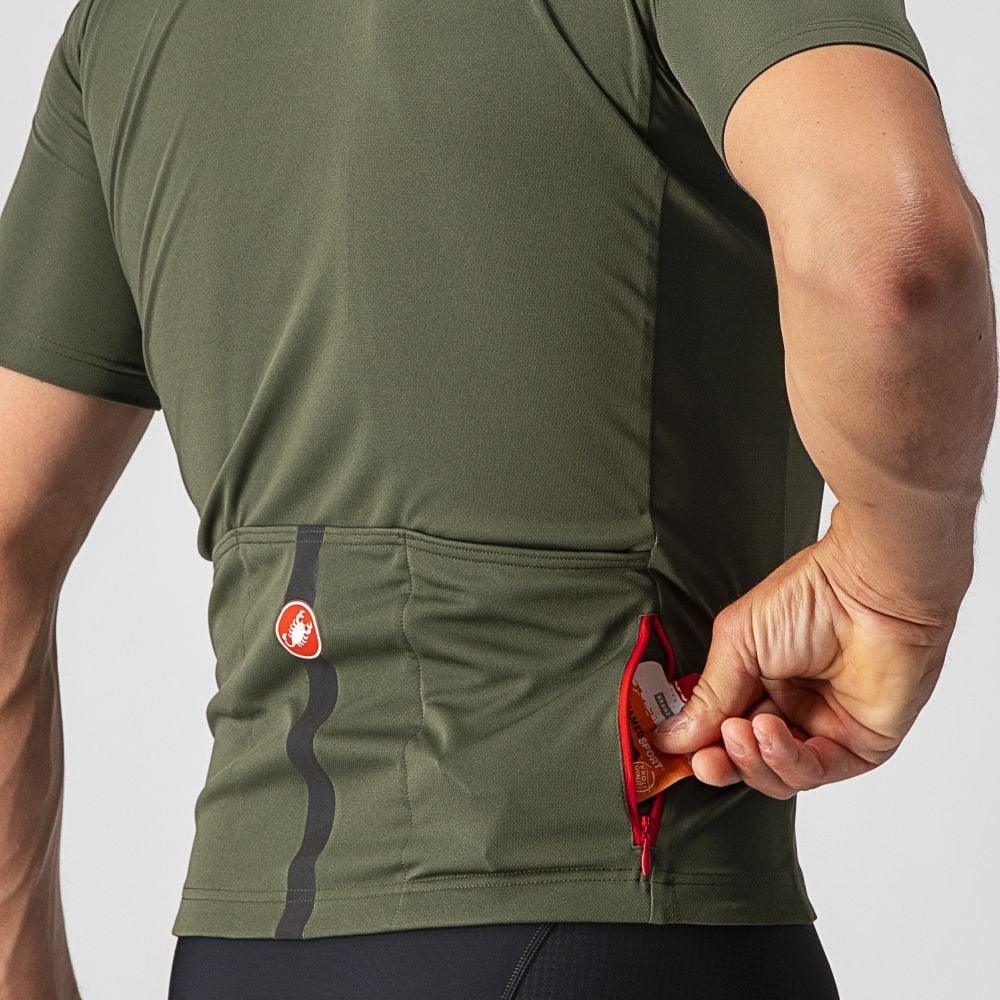 Castelli Classifica Jersey - Liquid-Life #Wähle Deine Farbe_Military Green