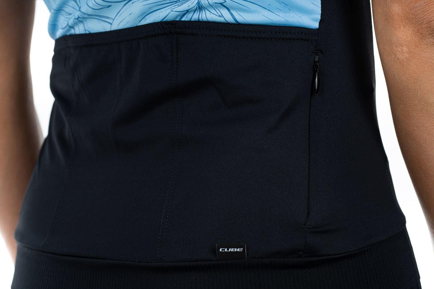 Cube BLACKLINE WS Trikot kurzarm - Liquid-Life #Wähle Deine Farbe_Blue Pattern