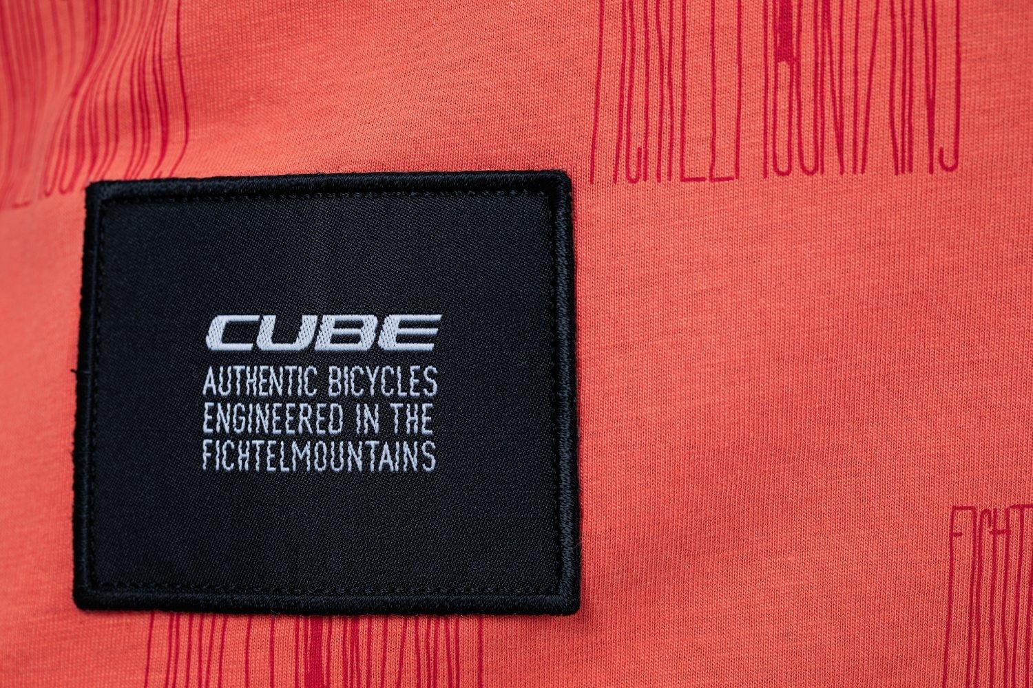 Cube Organic WS T-Shirt Fichtelmountains - Liquid-Life #Wähle Deine Farbe_Orange