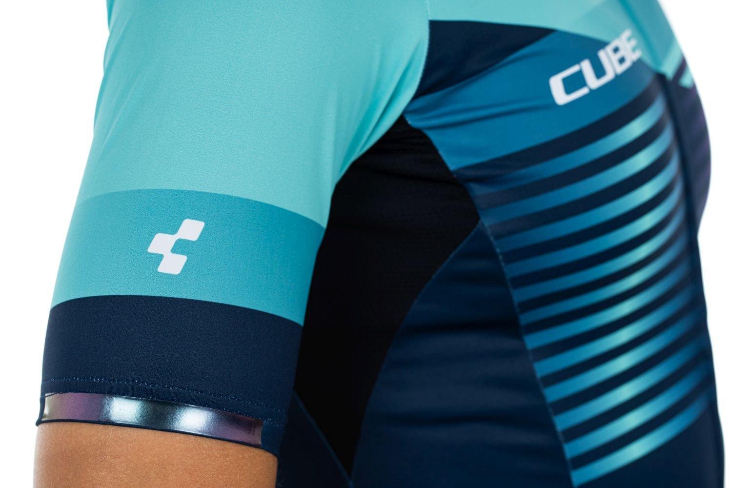 Cube TEAMLINE WS Trikot kurzarm - Liquid-Life #Wähle Deine Farbe_Blue´n´Mint