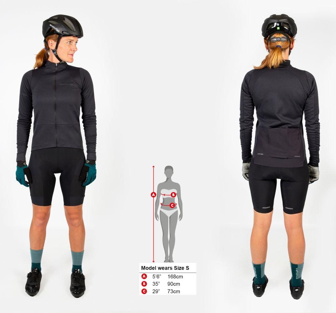 Endura Damen GV500 Trikot (kurzarm) - Liquid-Life #Wähle Deine Farbe_Schwarz