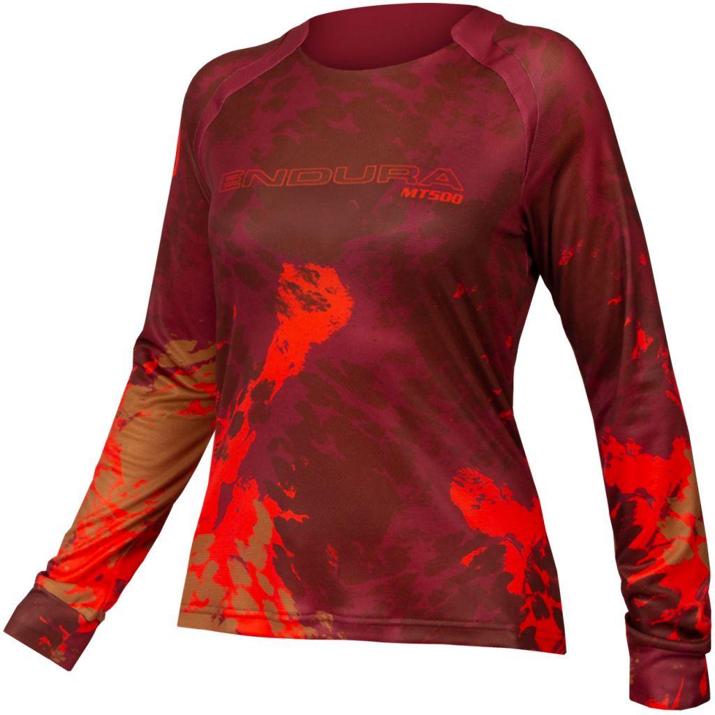 Endura Damen MT500 Animo Langarmtrikot LTD - Liquid-Life #Wähle Deine Farbe_Schwarz