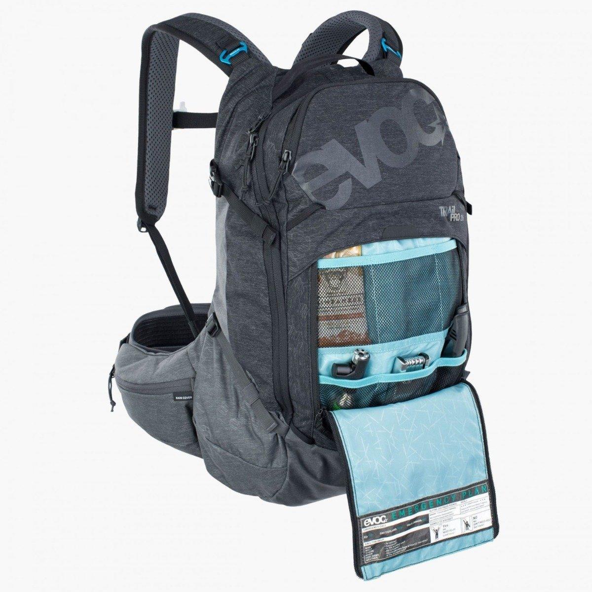 Evoc Trail Pro 26 - Liquid-Life #Wähle Deine Farbe_Black/Carbon Grey