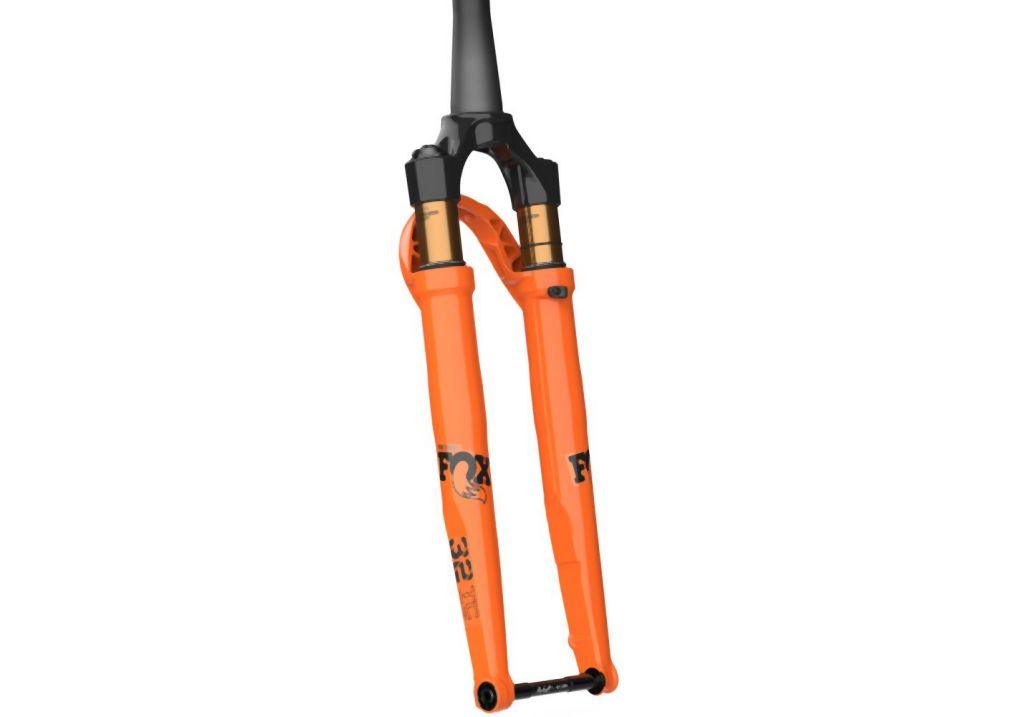 Fox Factory 2022 32 K FLOAT TC 700c F-S FIT4 3Pos-Adj 1.5 T Orange/Durchsichtiges Logo - Liquid-Life