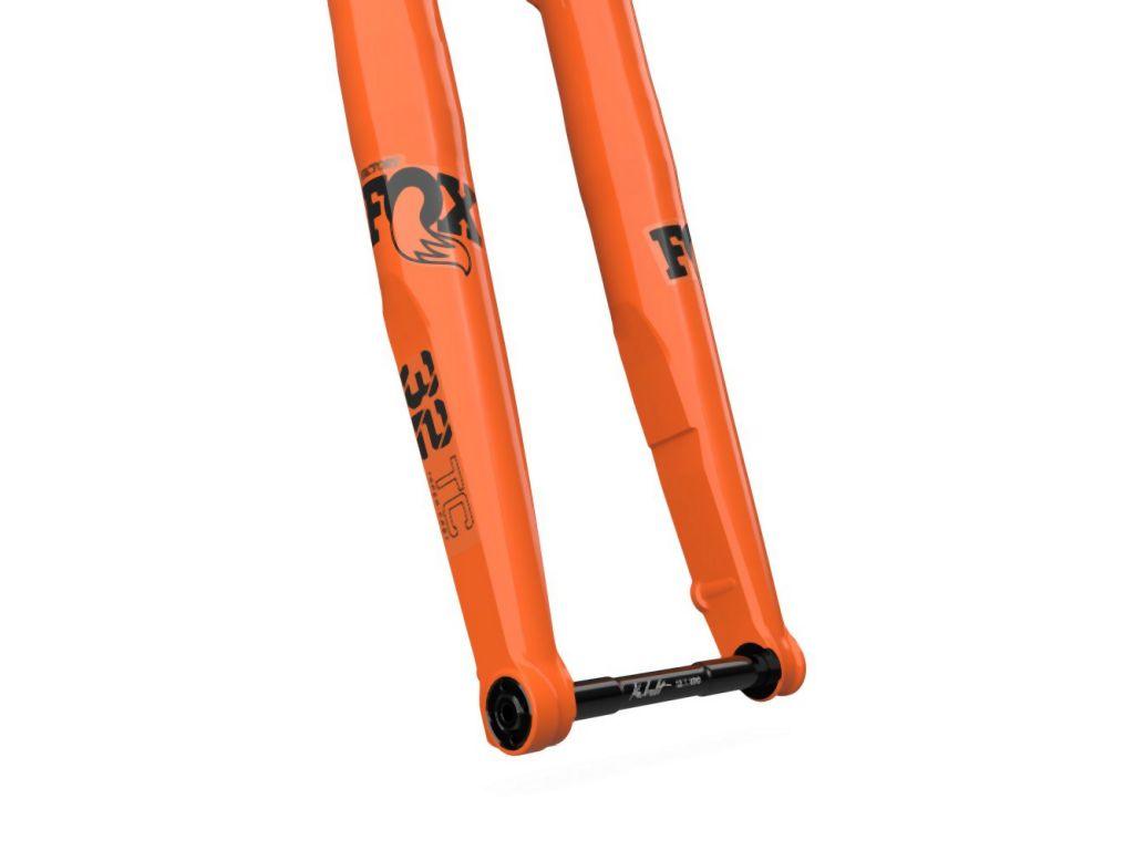 Fox Factory 2022 32 K FLOAT TC 700c F-S FIT4 3Pos-Adj 1.5 T Orange/Durchsichtiges Logo - Liquid-Life
