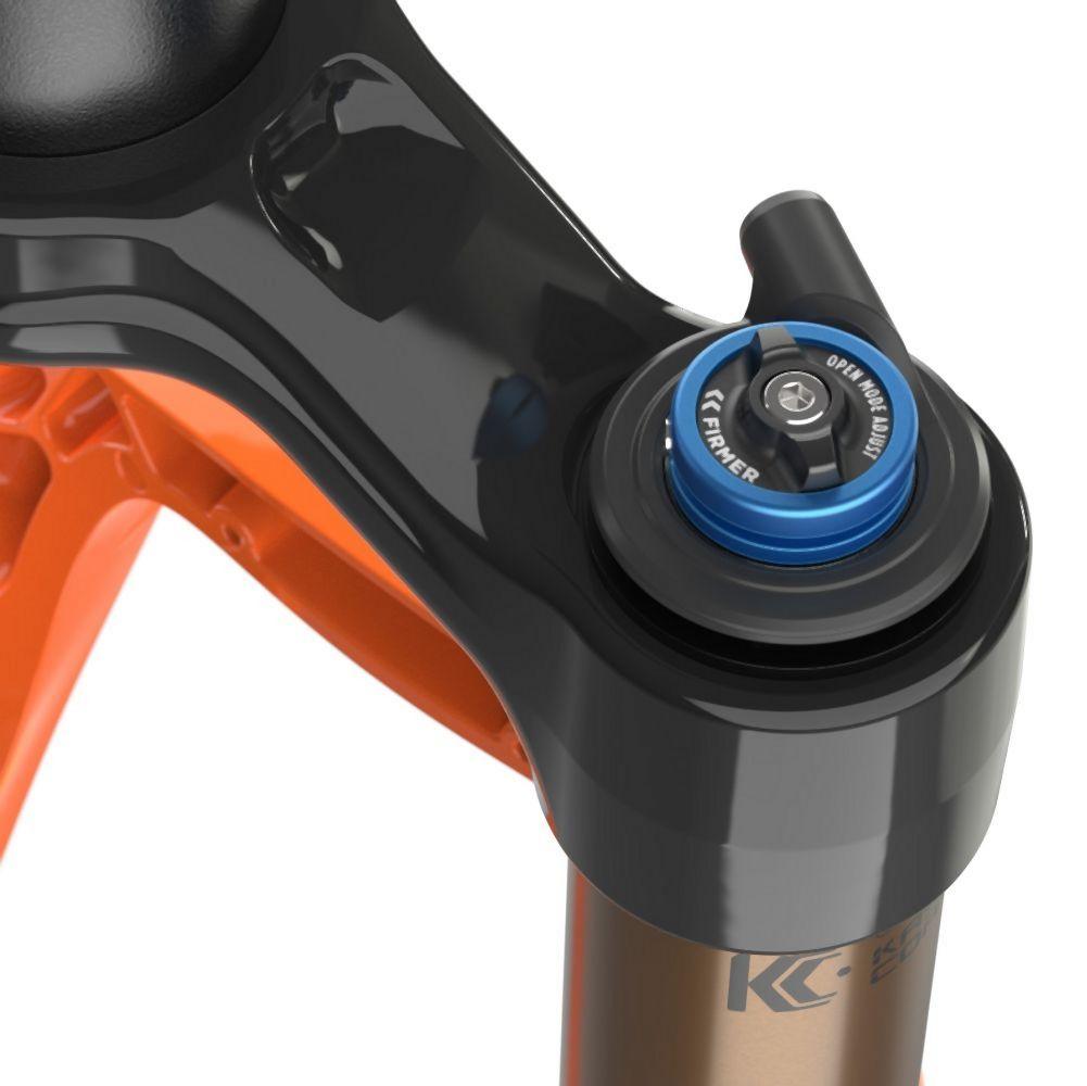 Fox Factory 2022 34 Stepcast Factory Remote 29" FIT4 Orange/Clear - Liquid-Life