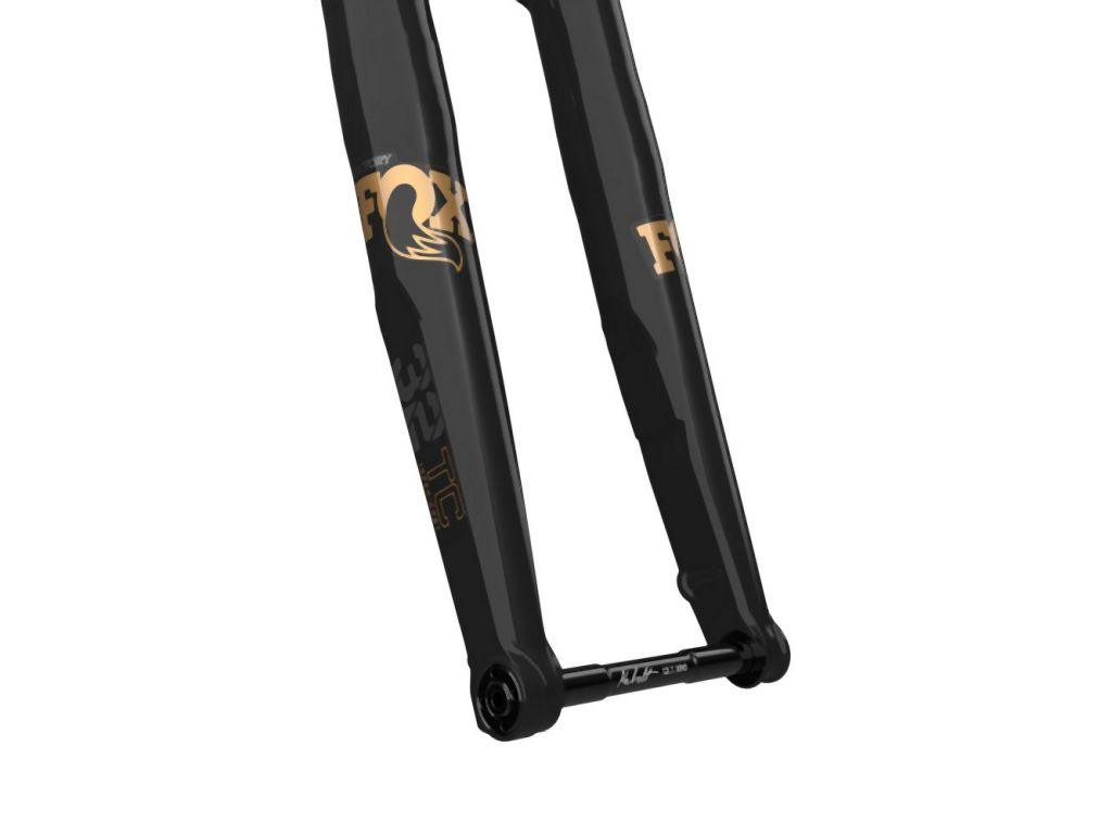 Fox Factory 2023_22 32 K FLOAT TC 700c F-S FIT4 3Pos-Adj 1.5 T - Liquid-Life #Wähle Deine Farbe_Schwarz/Goldenes Logo