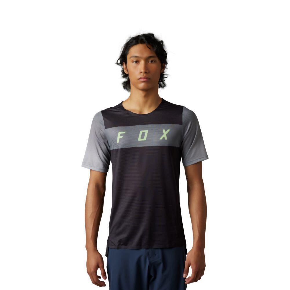Fox Flexair SS Jersey Arcadia 2023 - Liquid-Life #Wähle Deine Farbe_Pewter