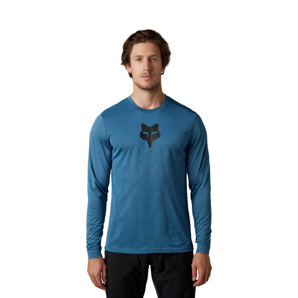 Fox Ranger Tru Dri LS Jersey - Liquid-Life #Wähle Deine Farbe_Dark Slate