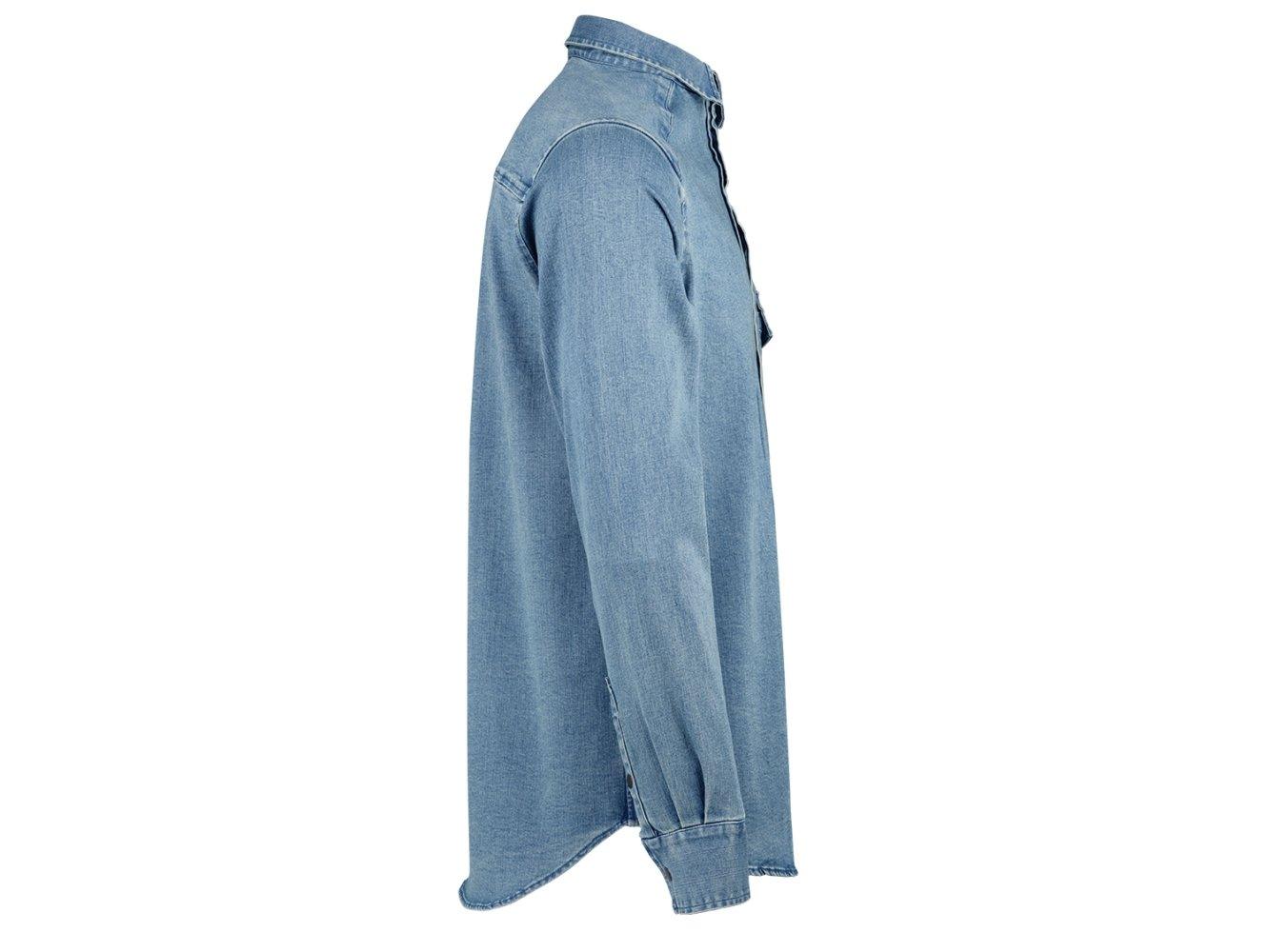 IXS Carve Digger Organic Denim Shirt - Liquid-Life #Wähle Deine Farbe_Washed Blue