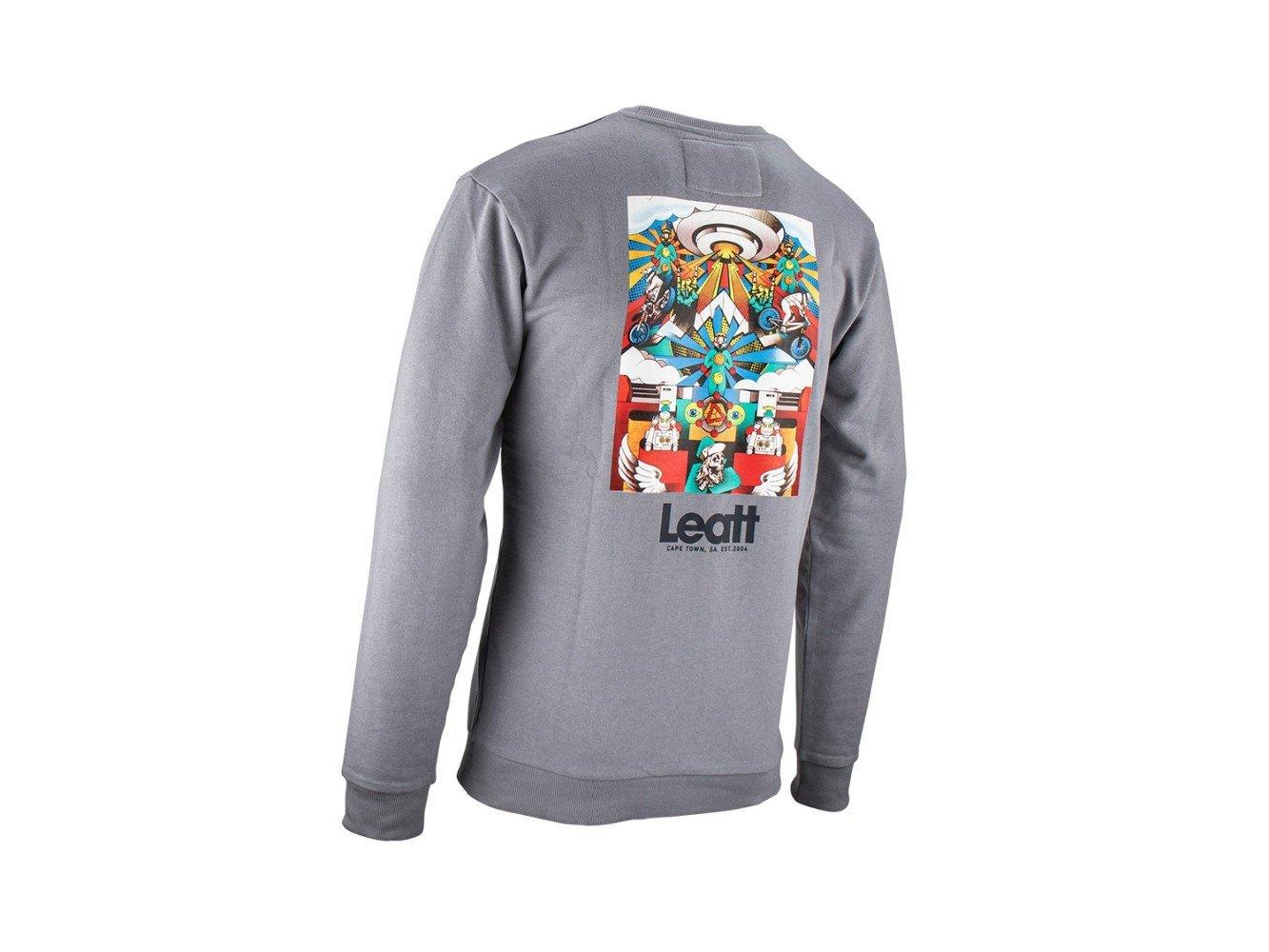 Leatt Sweatshirt Core - Liquid-Life #Wähle Deine Farbe_Titanium
