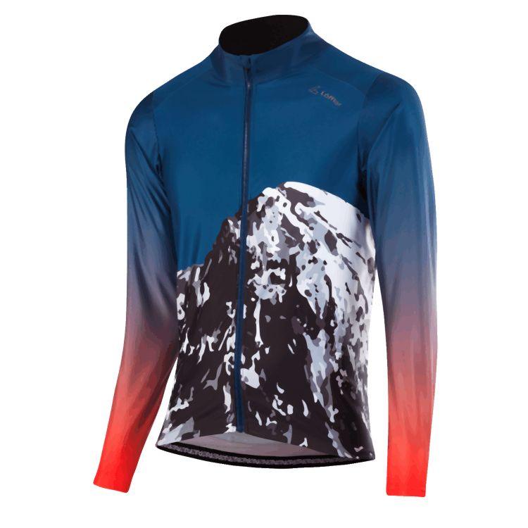 Löffler Bike L/S Jersey Scarp - Liquid-Life #Wähle Deine Farbe_Deep Water