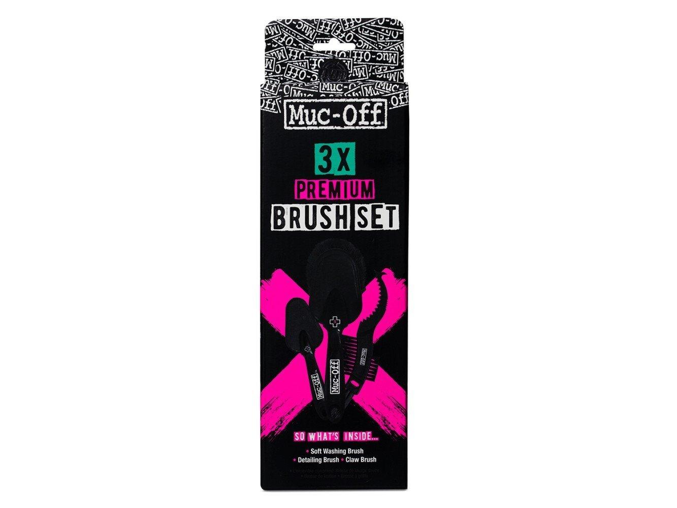 Muc Off 3x Brush Set - Liquid-Life