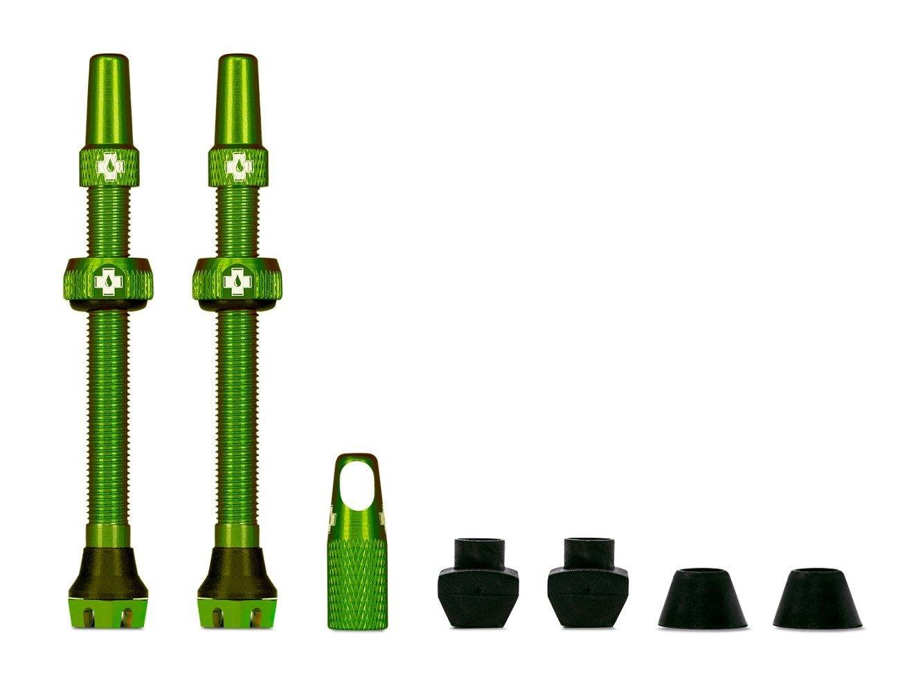 Muc Off Tubeless Valve Kit V2 Universal MTB & Road - Liquid-Life #Wähle Deine Farbe_Green