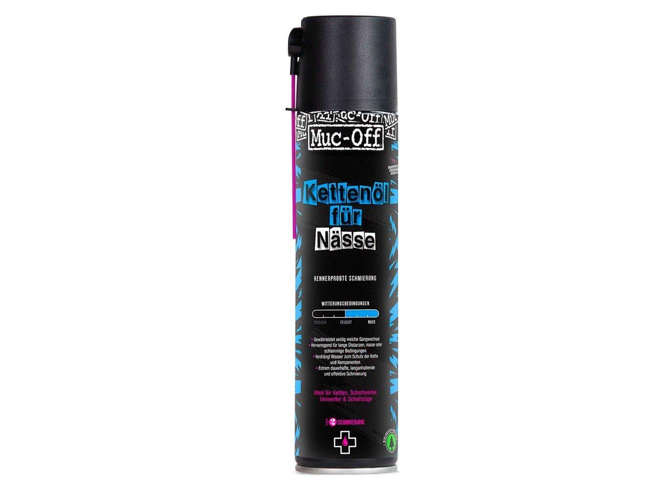 Muc Off Wet Weather Lube Aerosol 400ml - Liquid-Life