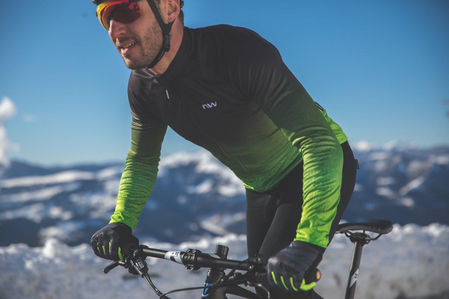 Northwave Active Gel Glove - Liquid-Life #Wähle Deine Farbe_Black/Yellow Fluo