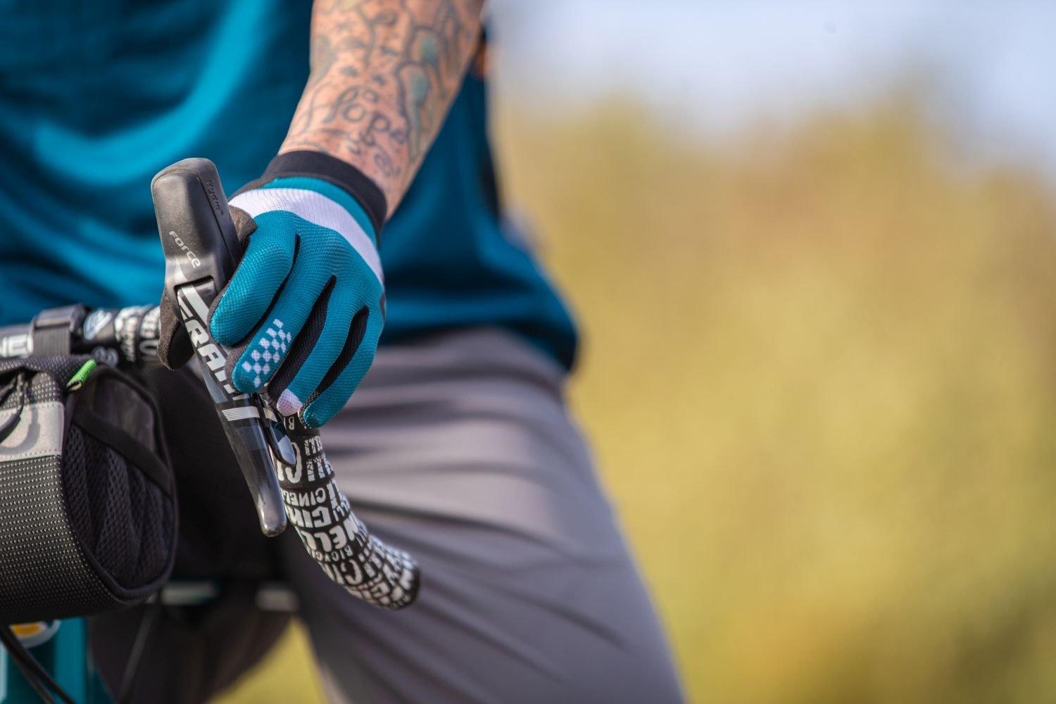 Northwave Air LF Full Finger Glove - Liquid-Life #Wähle Deine Farbe_Blue/Grey