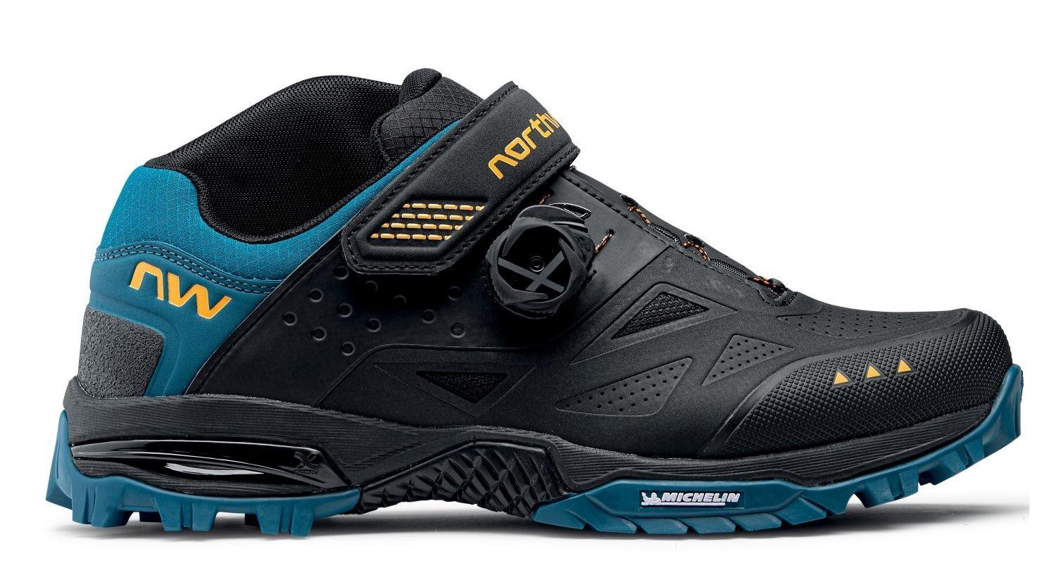 Northwave Enduro Mid 2 - Liquid-Life #Wähle Deine Farbe_Black/Camo Sole