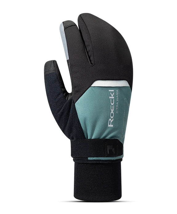 Roeckl Handschuhe Villach 3 Trigger - Liquid-Life #Wähle Deine Farbe_black/silver pine