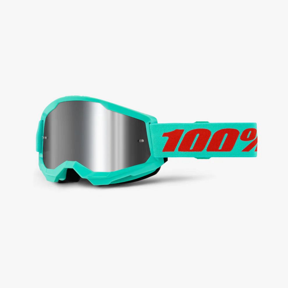100% Strata 2 Goggle - Mirror Lens 2024 - Liquid-Life #Wähle Deine Farbe_Maupiti