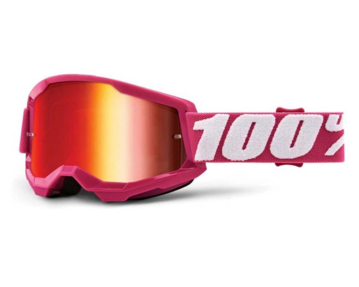 100% Strata 2 Goggle - Mirror Lens - Liquid-Life #Wähle Deine Farbe_Fletcher