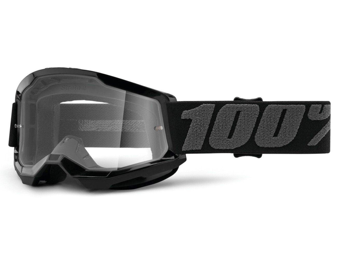 100% Strata 2 Junior Goggle - Clear Lens - Liquid-Life