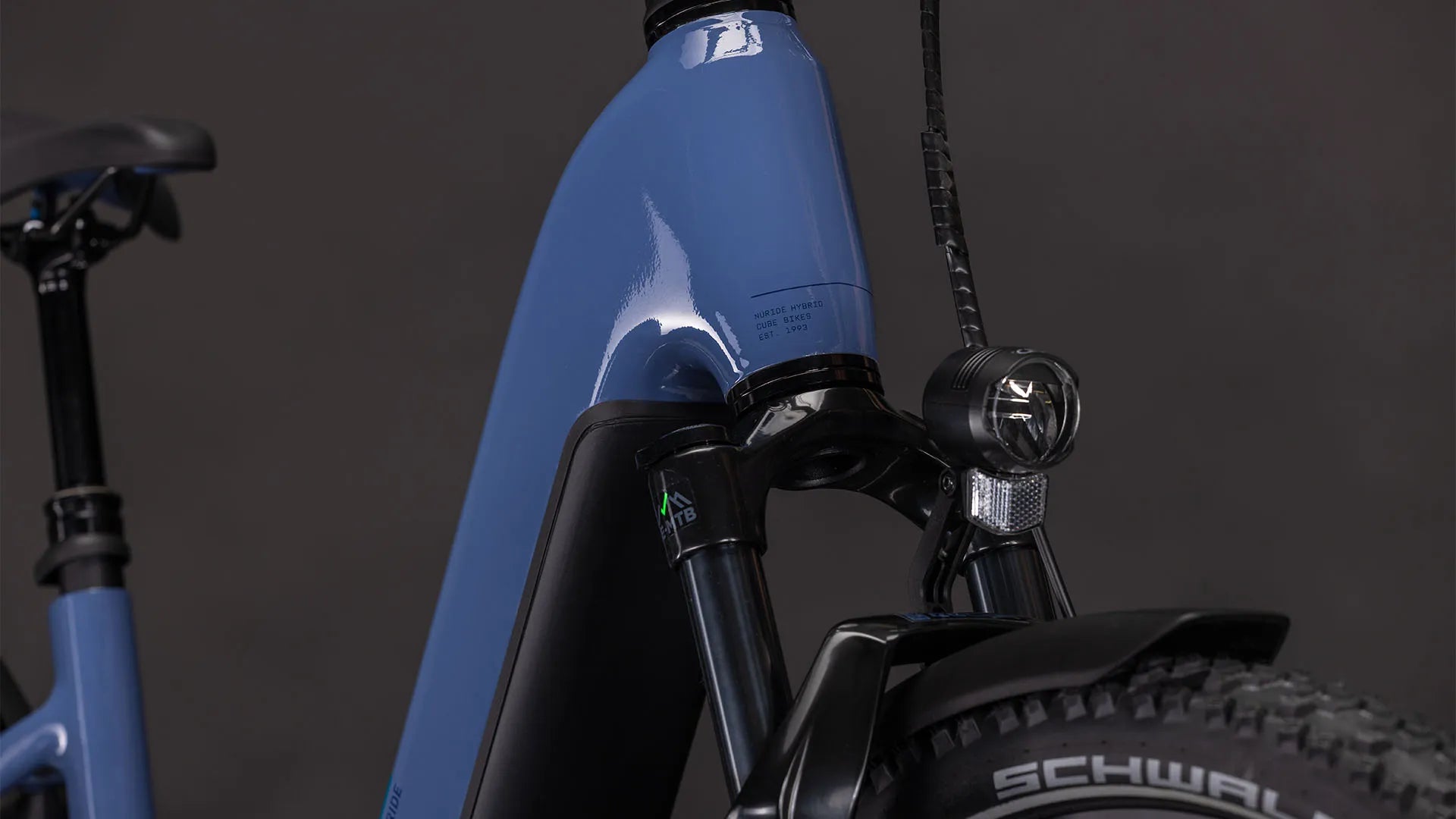 Cube Nuride Hybrid EXC 800 jeansblue´n´blue Tiefeinsteiger 2026