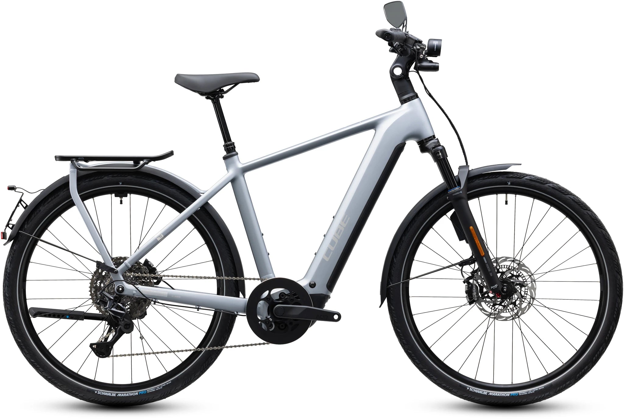 Cube Kathmandu Hybrid 45 800 slategrey´n´chrome 2027