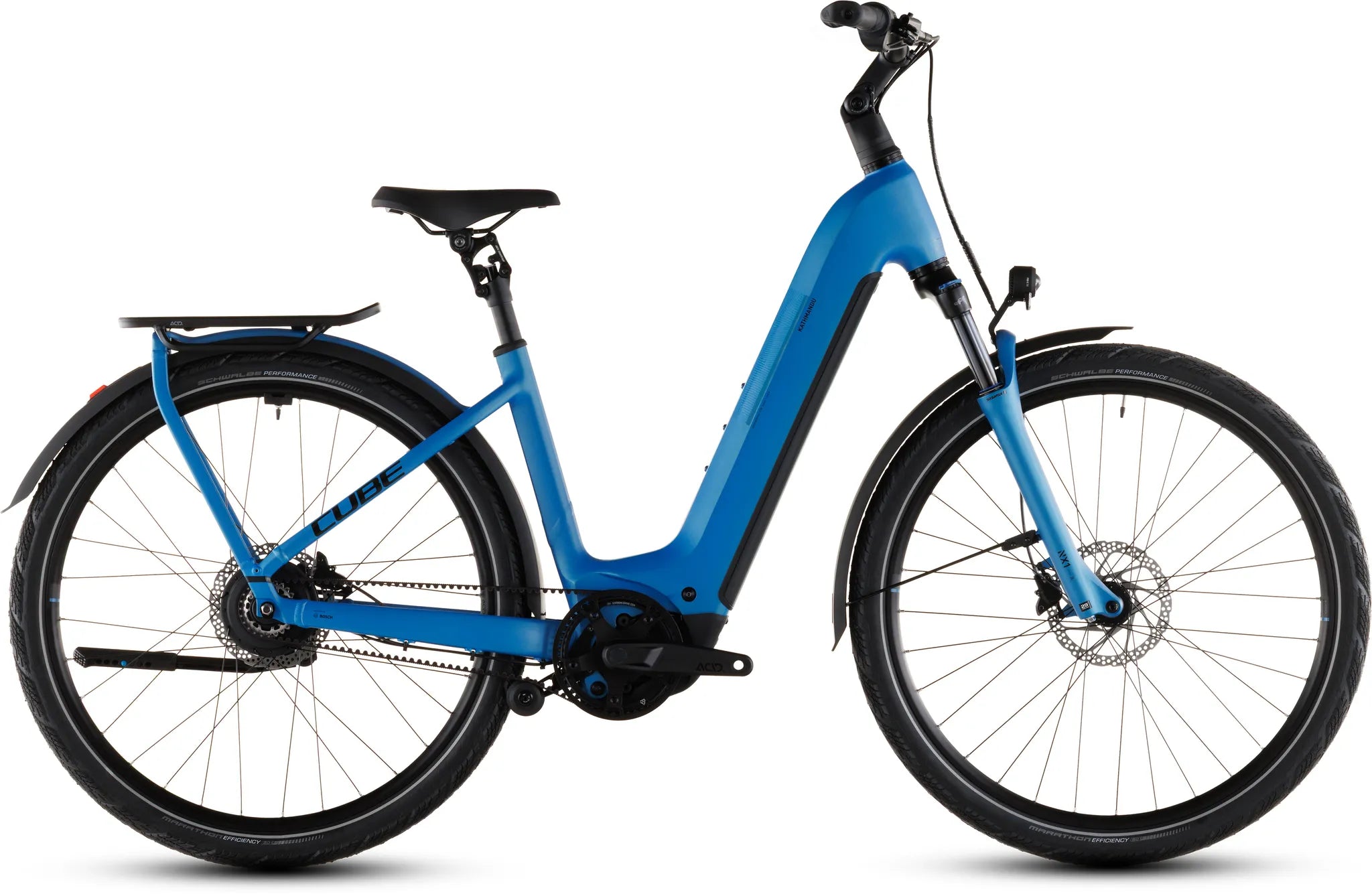 Cube Kathmandu Hybrid Comfort Pro 800 azure´n´black Tiefeinsteiger 2026