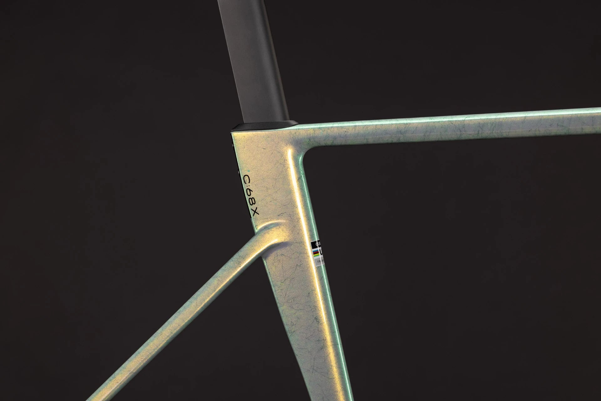 Cube Litening Air C:68X Frameset genesisfibre´n´black 2027
