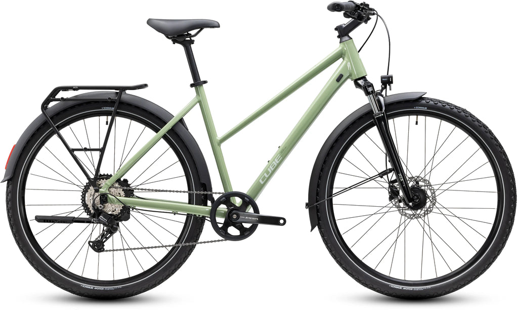 Cube Nature One FE almondgreen´green Trapeze 2027