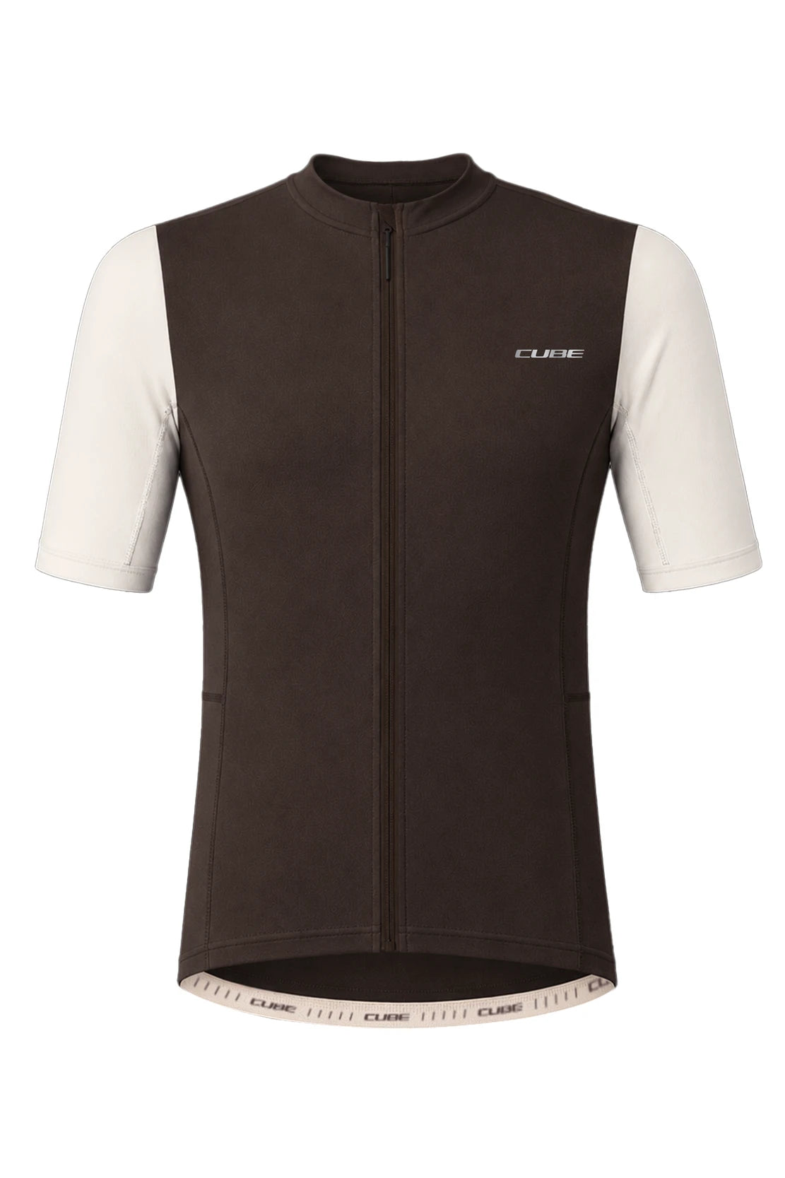 Cube Gravel Trikot Full Zip Cargo kurzarm - Liquid-Life #Wähle Deine Farbe_brown