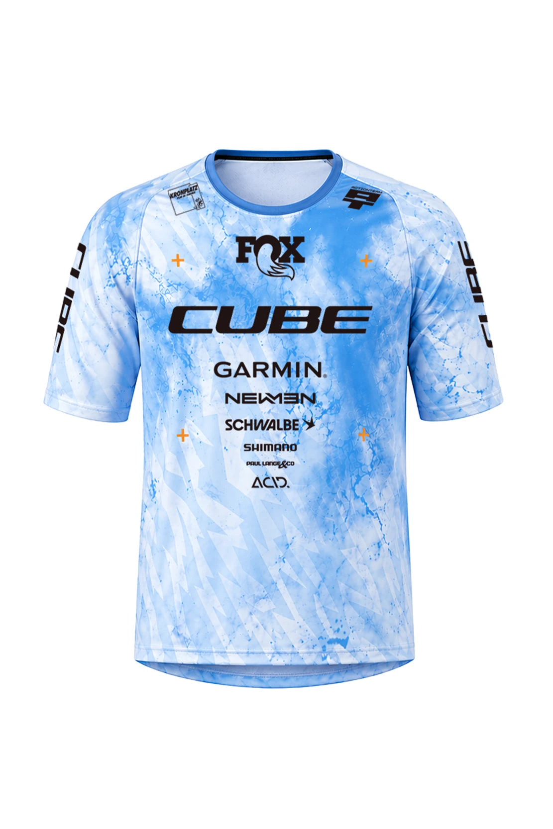 Cube MTB Trikot Rookie X AT kurzarm - Liquid-Life #Wähle Deine Farbe_blue/white