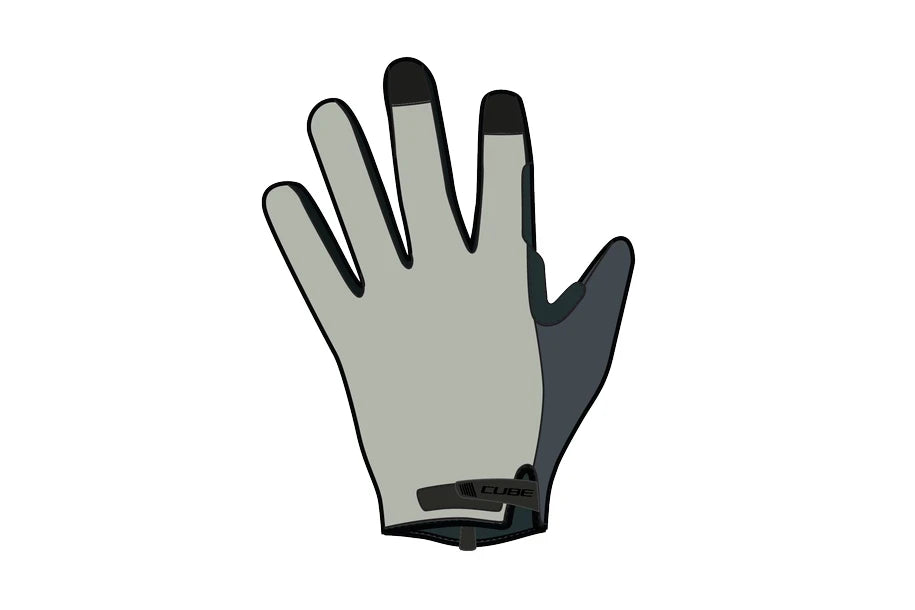 Cube Handschuhe NF Ergonomics GEL lang - 2026 - Liquid-Life - #Wähle Deine Farbe_grey