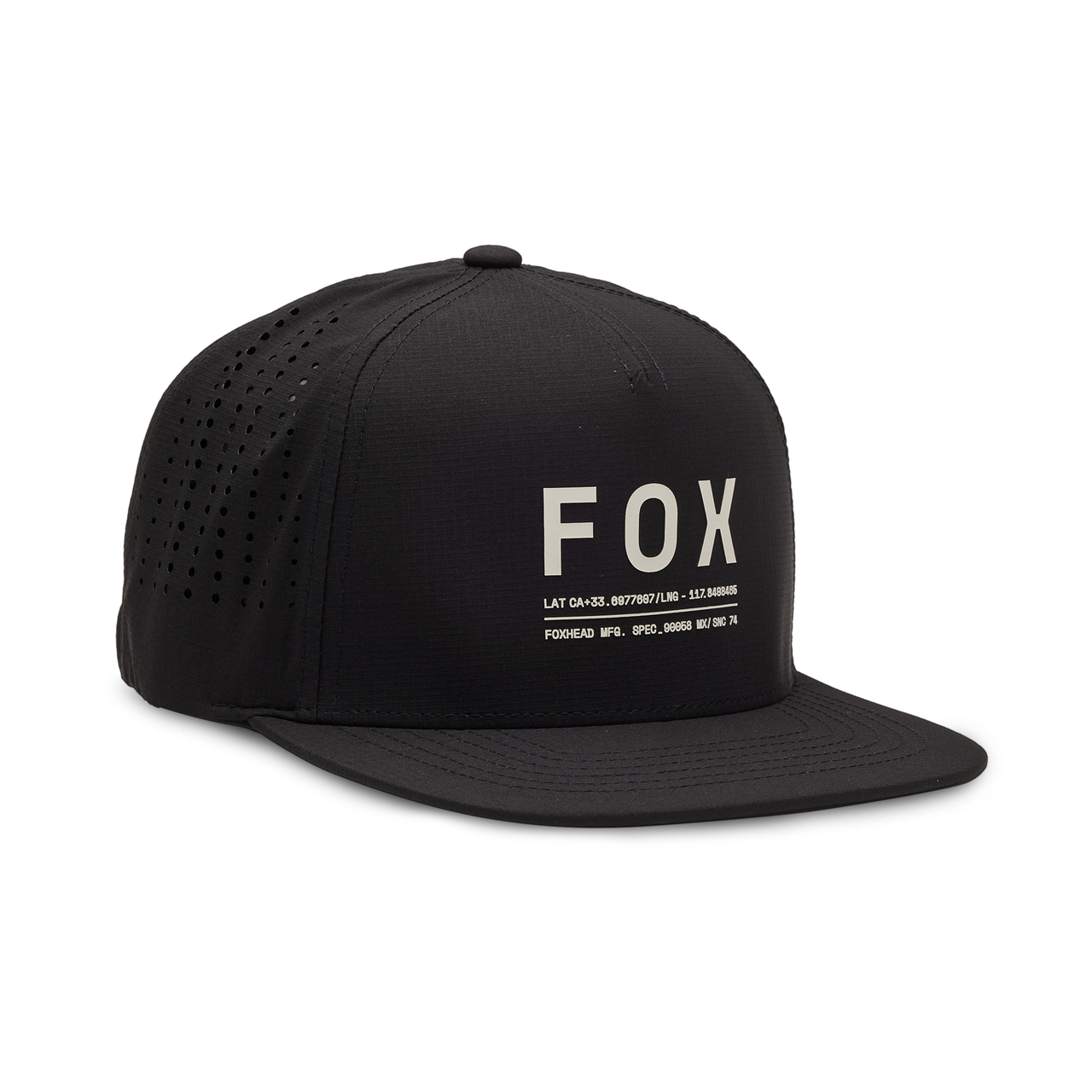 Fox Non Stop Tech Snapback - Liquid-Life #Wähle Deine Farbe_Black