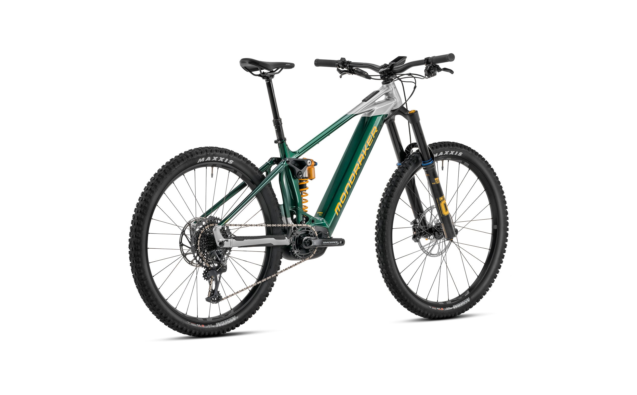 Mondraker Level XR Gloss British Green / Silver / Yellow