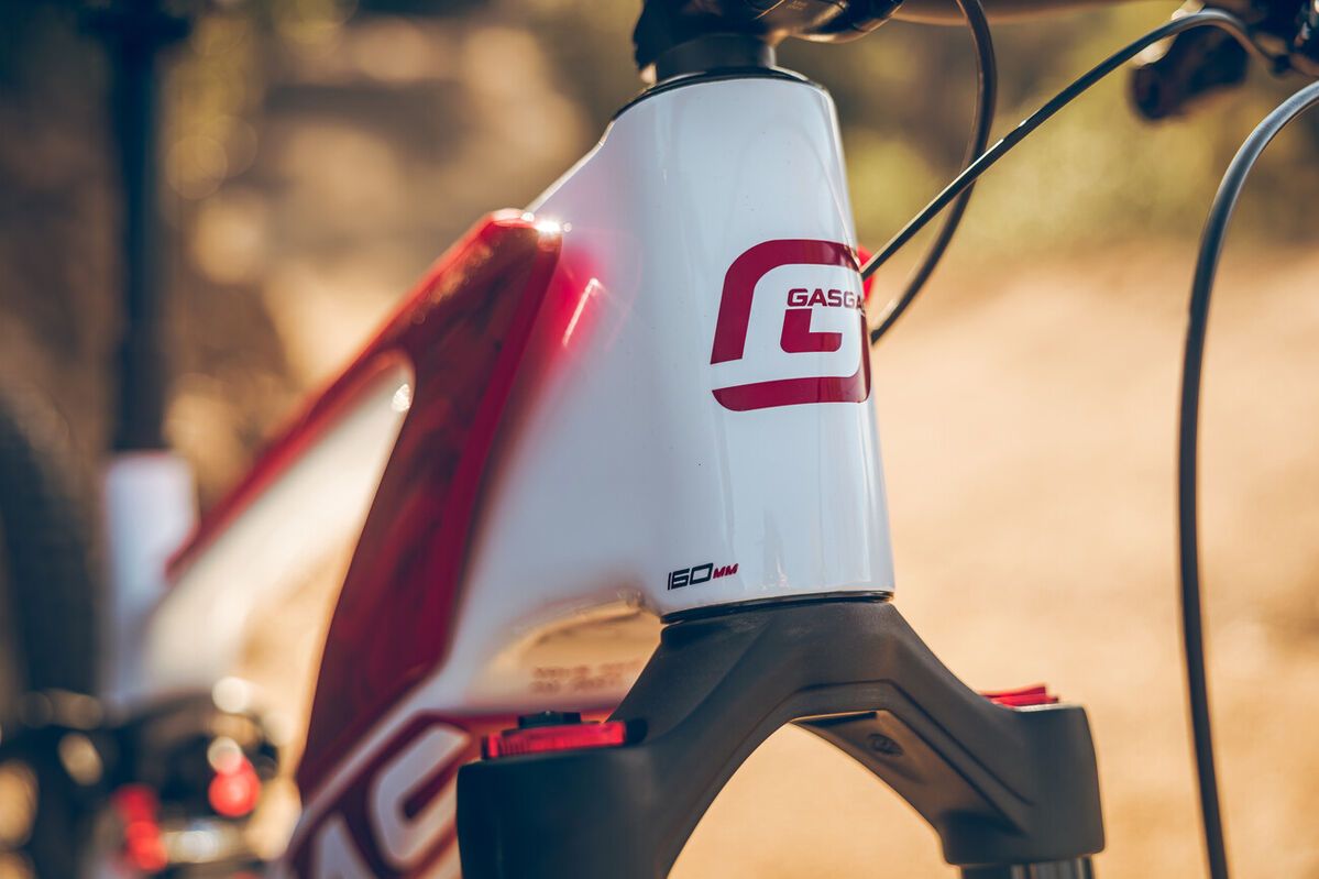 GASGAS MXC 5 Blanca White/Sangria Red