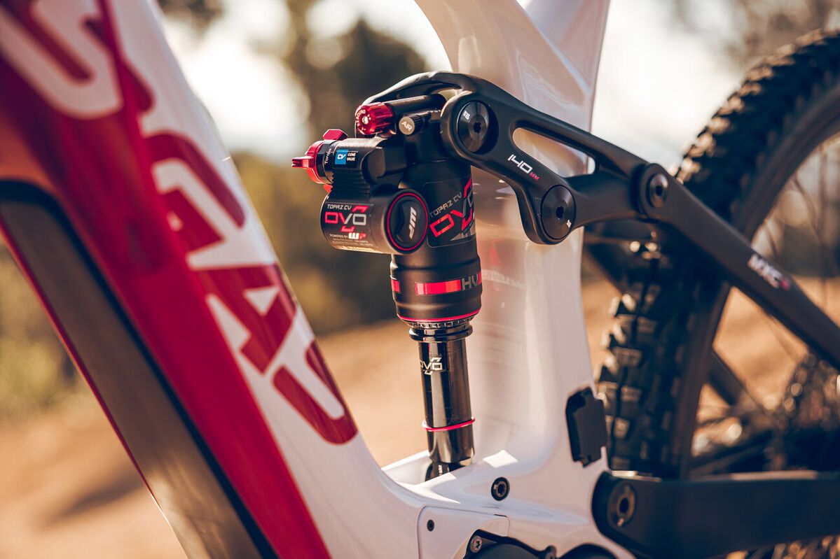GASGAS MXC 5 Blanca White/Sangria Red