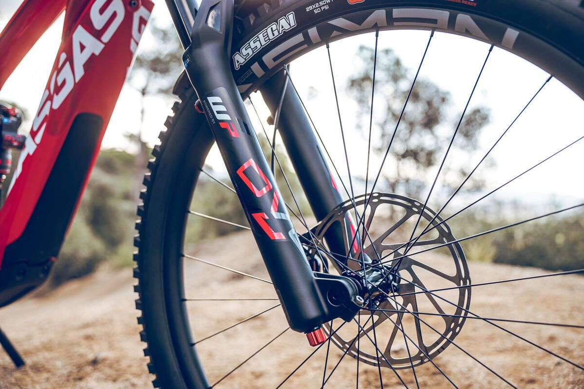 GASGAS MXC 5 Blanca White/Sangria Red