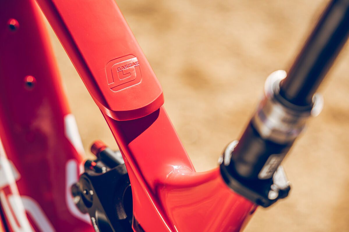 GASGAS MXC 5 Blanca White/Sangria Red