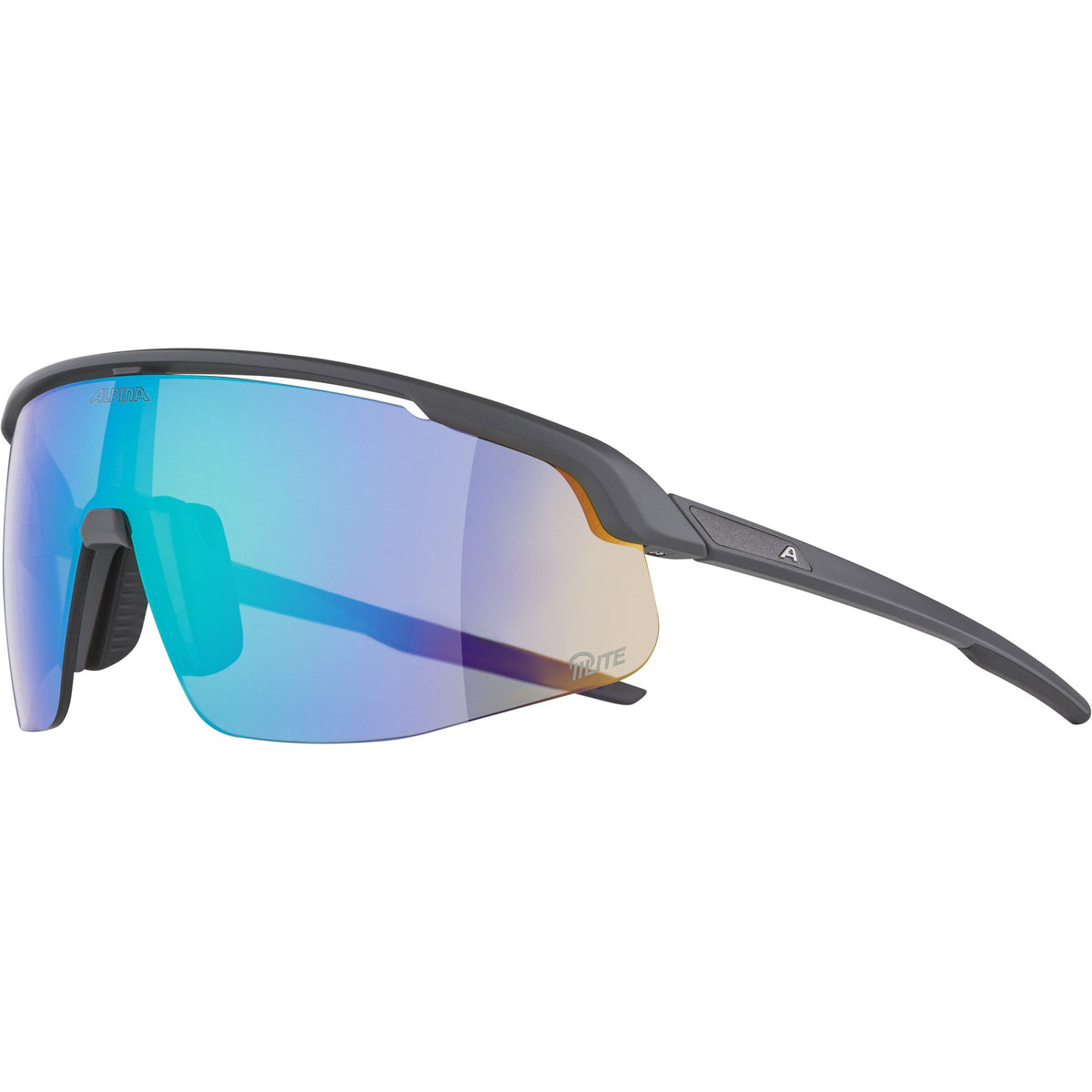 Alpina Turbo Pro Q-Lite - Liquid-Life #Wähle Deine Farbe_grey matt/green/jade mirror