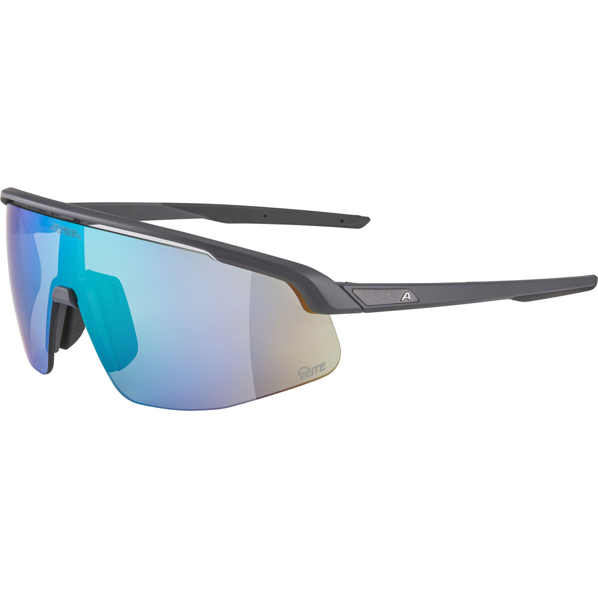 Alpina Turbo Pro Q-Lite - Liquid-Life #Wähle Deine Farbe_grey matt/green/jade mirror