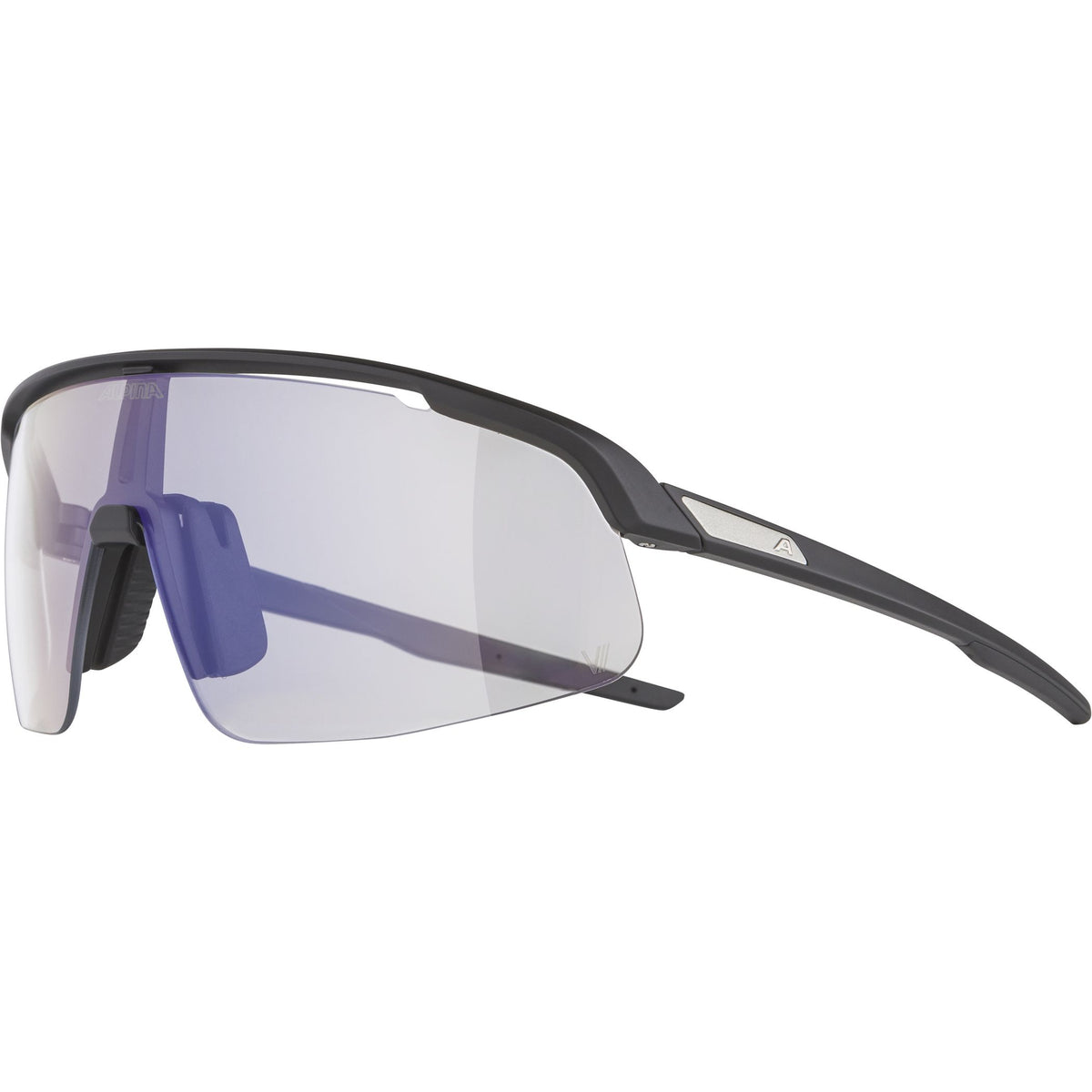 Alpina Turbo Pro S V - Liquid-Life #Wähle Deine Farbe_black matt/clear to grey/flash blue