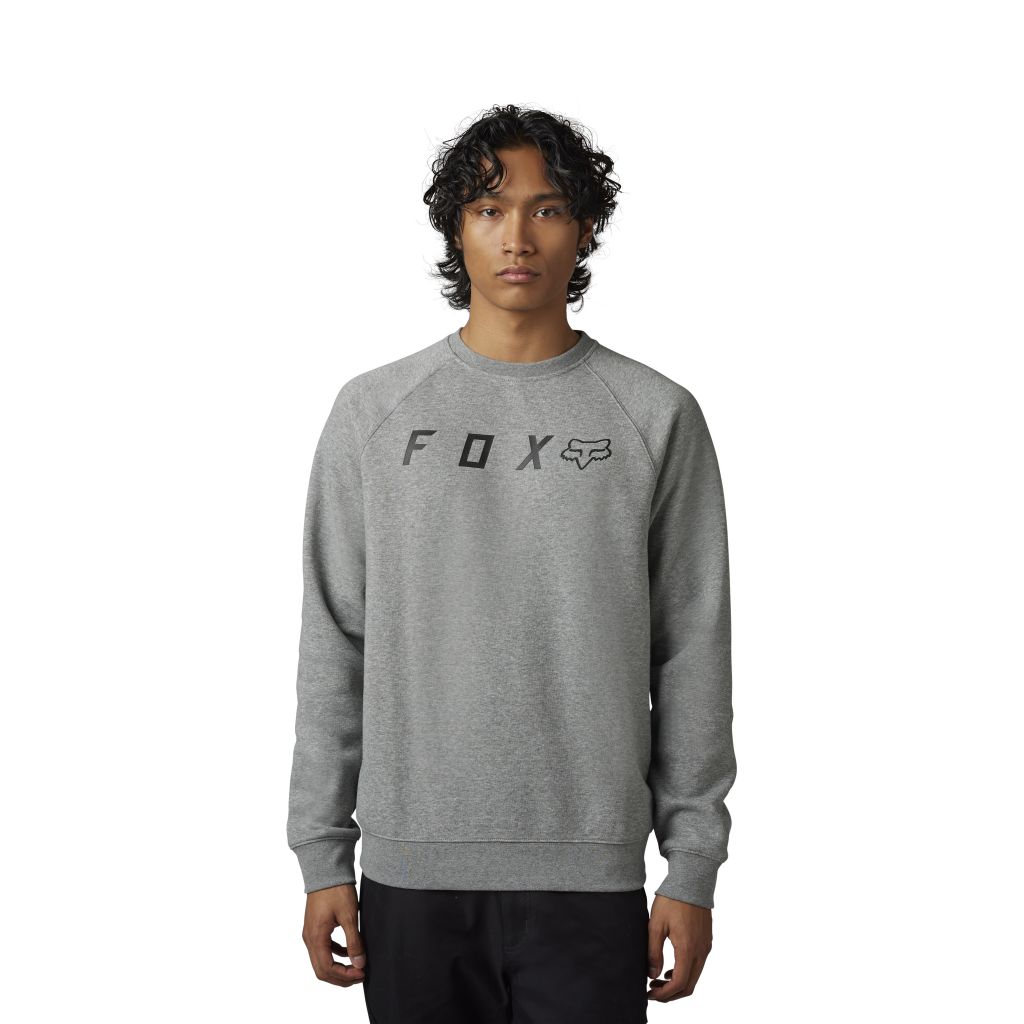 Fox Absolute Crew Fleece - Liquid-Life #Wähle Deine Farbe_Heather Graphite