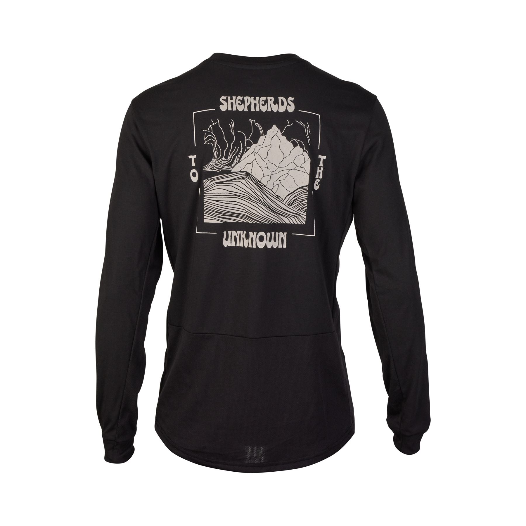 Fox Ranger DR LS Jersey Shepherds - Liquid-Life #Wähle Deine Farbe_Black