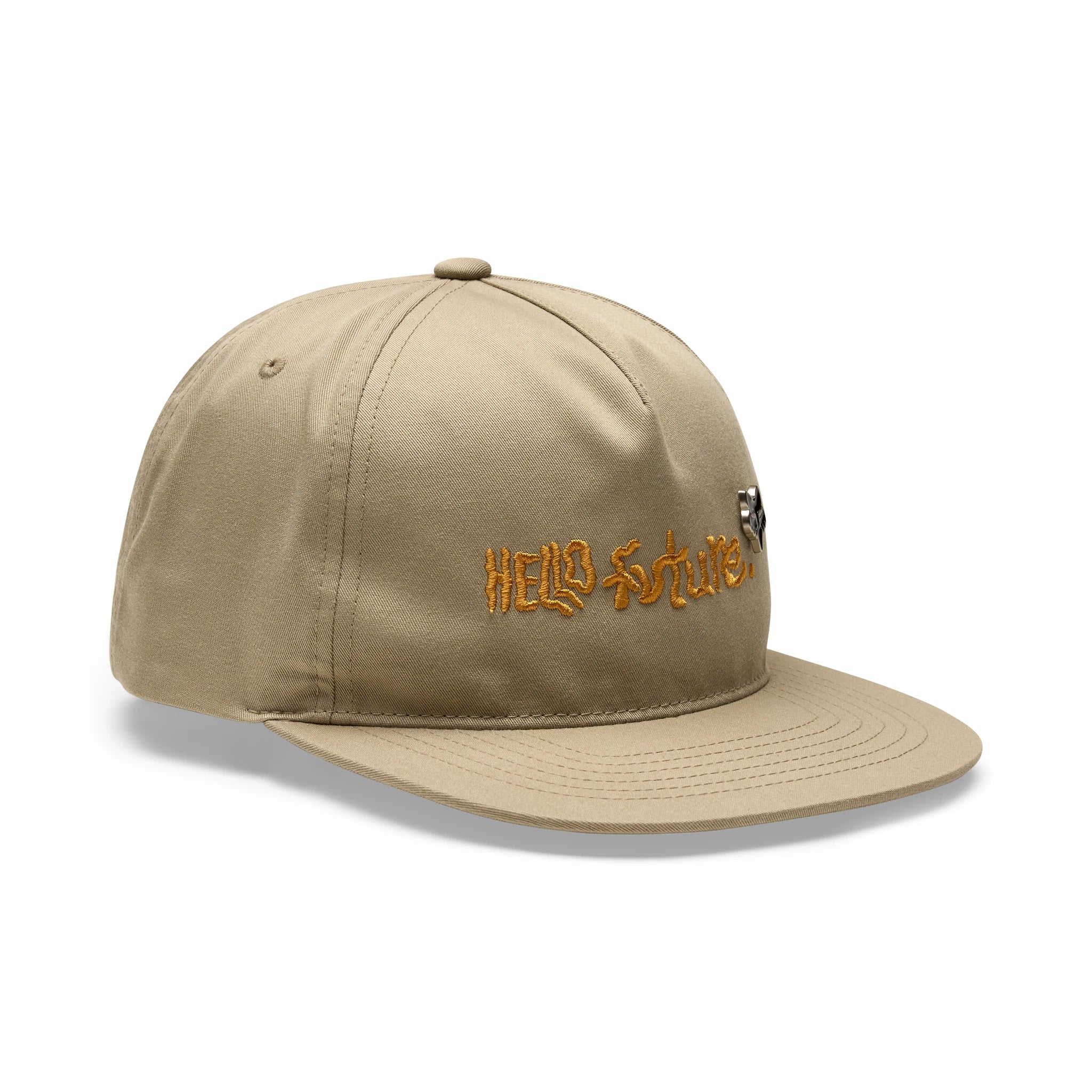 Fox Hello Future Snapback Hat - Liquid-Life #Wähle Deine Farbe_Iron