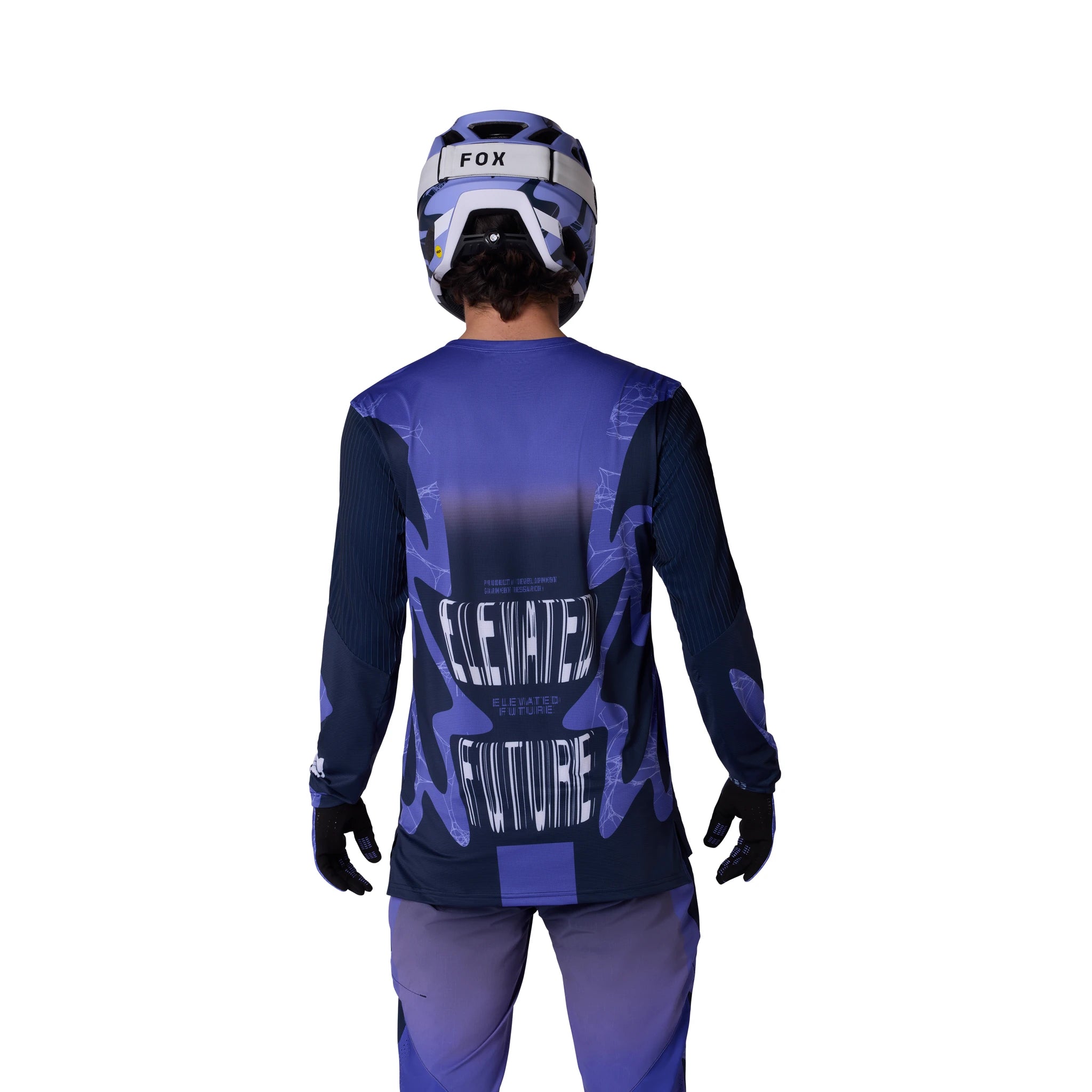 Fox Flexair LS Jersey Diffuse SE - Liquid-Life #Wähle Deine Farbe_blueberry