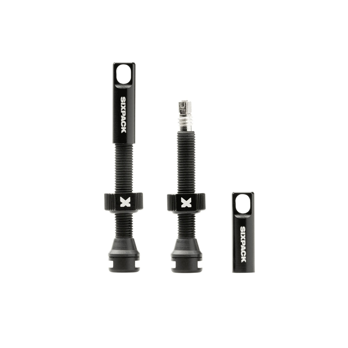 Sixpack Tubeless Ventile - Liquid-Life #Wähle Deine Farbe_black