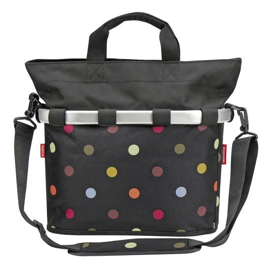 Klickfix BIKEBASKET OVALS - Liquid-Life #Wähle Deine Farbe_dots
